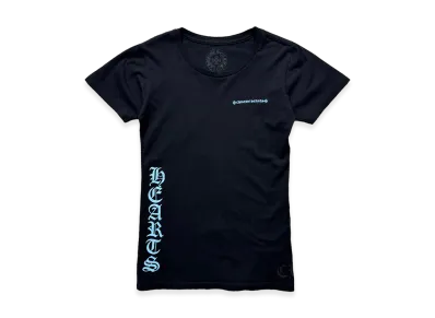 Chrome Hearts Blue Logo S/S T-Shirt "Black"