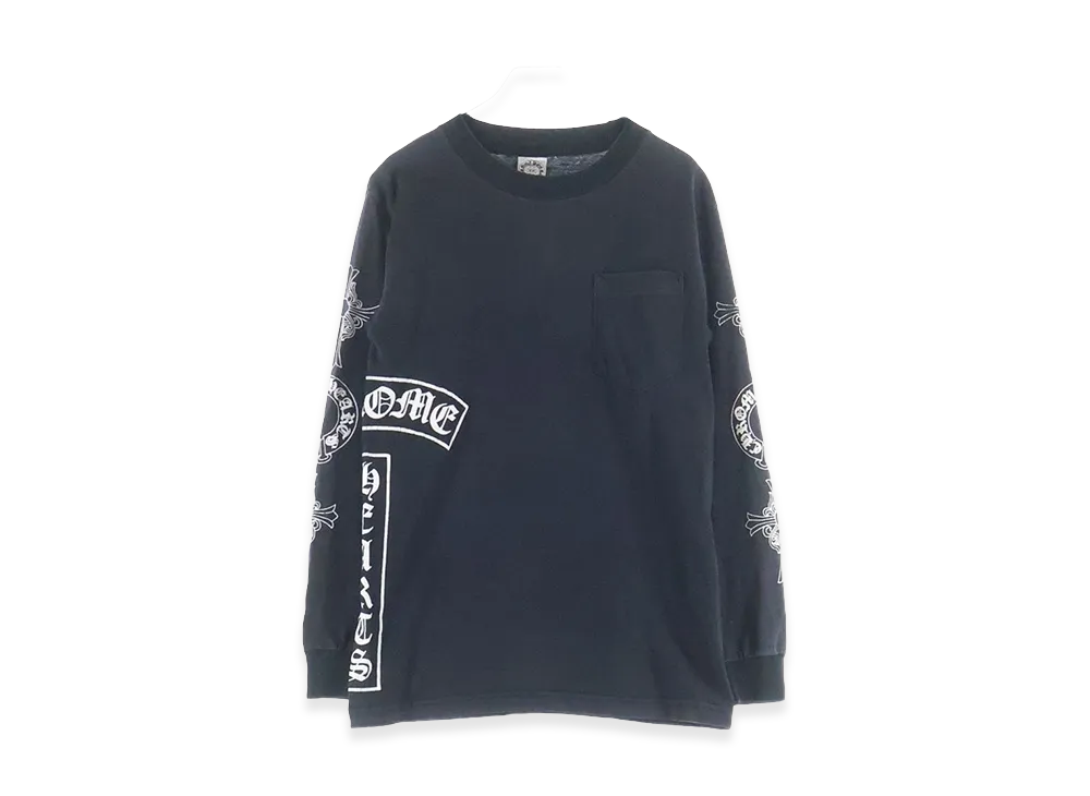 Chrome Hearts T-Bar Arm Horseshoe L/S T-Shirt "Black"