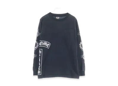 Chrome Hearts T-Bar Arm Horseshoe L/S T-Shirt "Black"