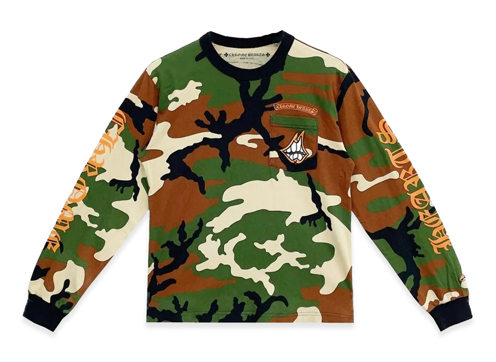 Chrome Hearts Matty Boy L/S T-Shirt "Camo"