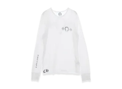 Chrome Hearts Horseshoe CH Plus Thermal L/S T-Shirt "White"