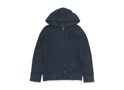 Chrome Hearts American Flag Horseshoe Dagger Zip Hoodie "Grey"