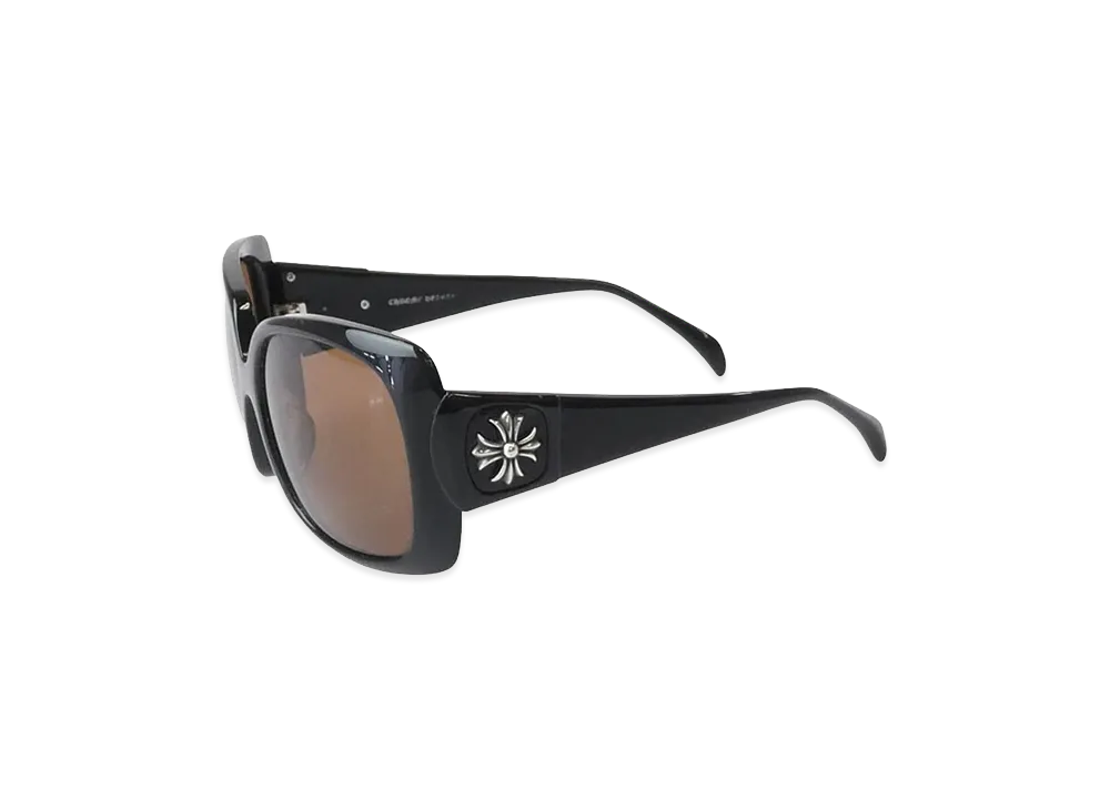 クロムハーツ チンナッツ CHプラス テンプル サングラス "ブラック/ブラウン"