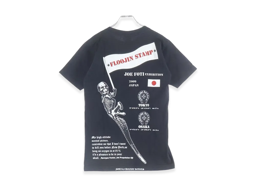 Chrome Hearts Old Joe Foti Exhibition 2009 T-Shirt "Black"