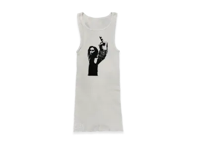 Chrome Hearts Richard Stark Print Tank Top "White/Black"