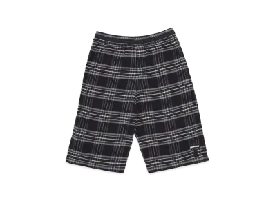 Chrome Hearts After School Flannel Shorts "Grey/Black"
