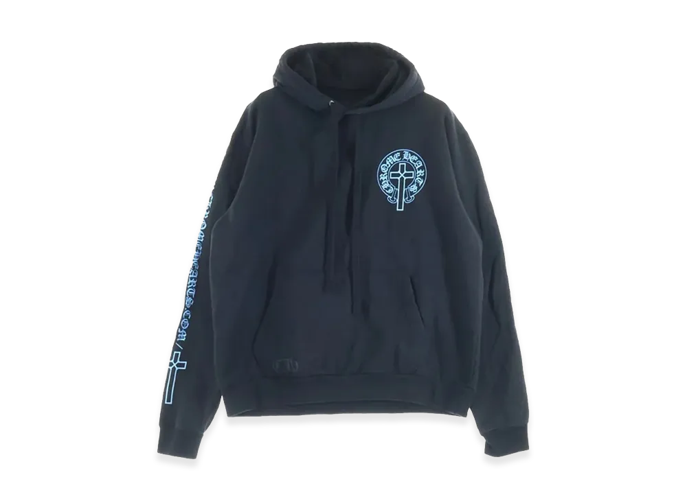 Chrome Hearts Mapple Thorpe Pullover Hoodie "Black/Blue"