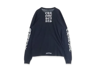 Chrome Hearts Vertical L/S T-Shirt "Black"