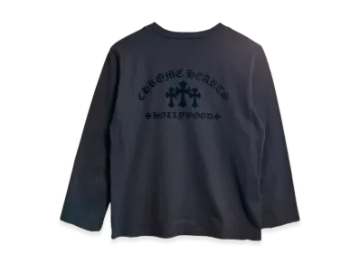 Chrome Hearts Women's Shirt W Blind Spot 3/4 Sleeve T-Shirt "Black"