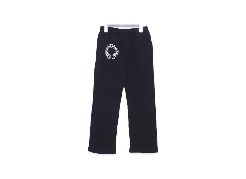 クロムハーツ キッズ ホースシュー スウェットパンツ "ブラック"