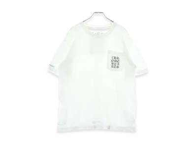 Chrome Hearts Vertical Logo S/S T-Shirt "White"