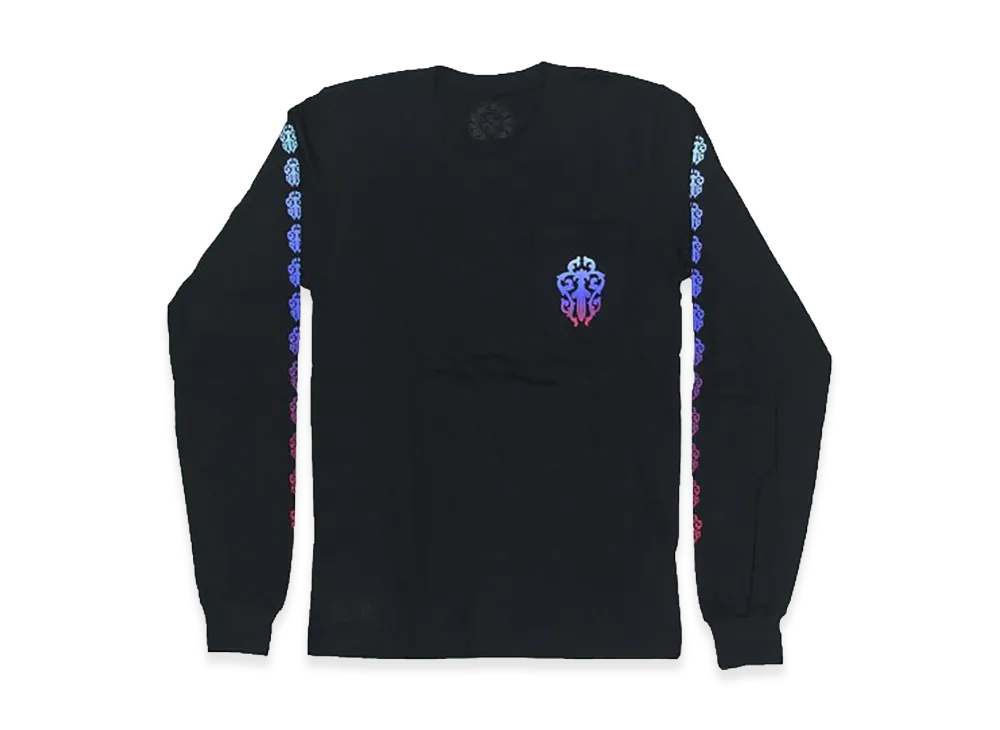 Chrome Hearts Dagger Gradient Print L/S T-Shirt Black "Black"