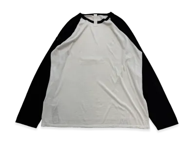 Chrome Hearts 3 Cross Patch CH Logo Embroidery Raglan L/S T-Shirt "White/Black"