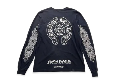 Chrome Hearts New York Limited Horseshoe L/S T-Shirt "Black"