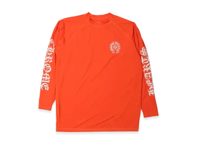 Chrome Hearts Horseshoe Logo Rash Guard "Orange"