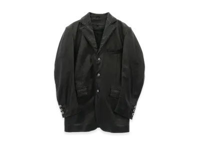 Chrome Hearts 3B Tailored Leather Jacket "Black"
