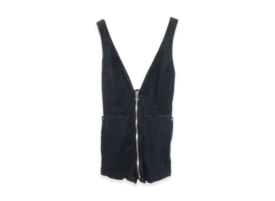 Chrome Hearts Women's Denim Salopette "Navy"