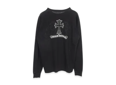 Chrome Hearts CH Cross Print L/S T-Shirt "Black"
