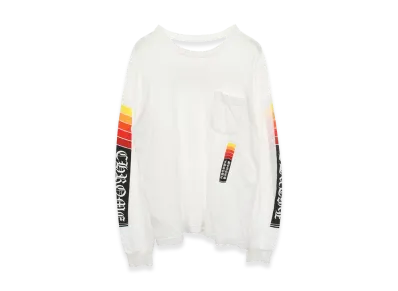 Chrome Hearts Sleeve Logo Print L/S T-Shirt "White"