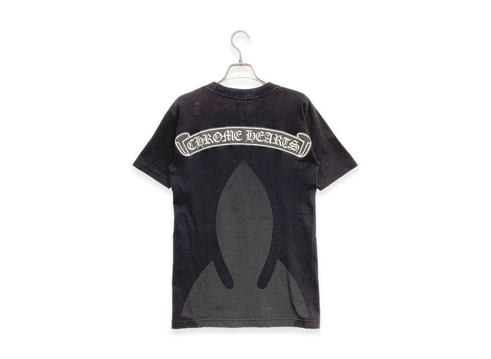 クロムハーツ バックフレアニー プリント Tシャツ "ブラック"