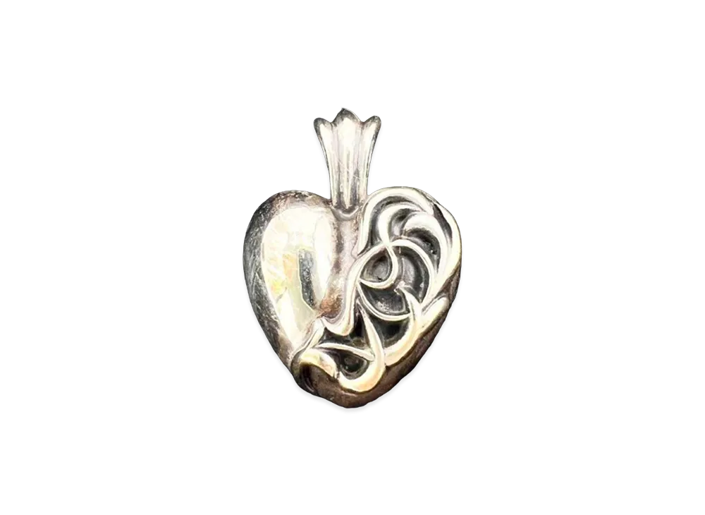 Chrome Hearts St. Barth Exclusive Heart Pendant Top "Silver"