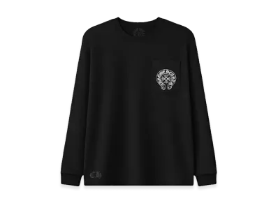 Chrome Hearts Beijing Exclusive Horseshoe L/S T-Shirt "Black"