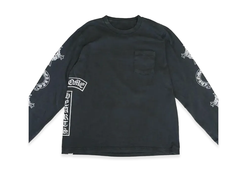 Chrome Hearts Soap+Water Multi Print L/S T-Shirt "Black"