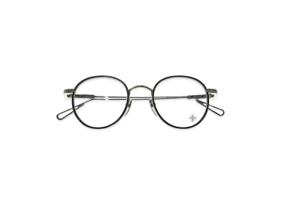 Chrome Hearts SEXCEL Round Optical Glasses "Black/Silver"