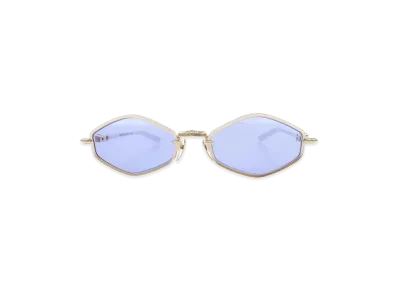 Chrome Hearts NIPSLIP Sunglasses "Gold/Blue"