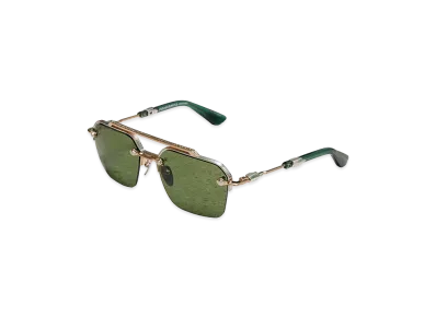 Chrome Hearts BIDI ESEM Sunglasses "Marine/Silver/Gold"