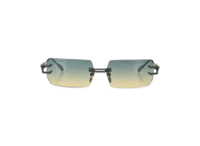 Chrome Hearts LORDIE Sunglasses "Black/Gold/Graduation"
