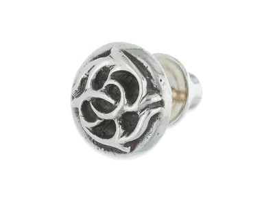 Chrome Hearts Stud Floral Ball SV925 Pierced Earring "Silver"