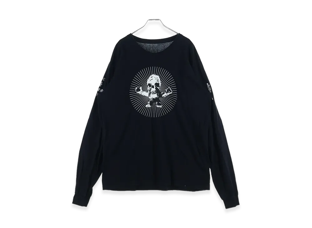クロムハーツ フォティ ハリスティーター ロングスリーブ Tシャツ "ブラック"