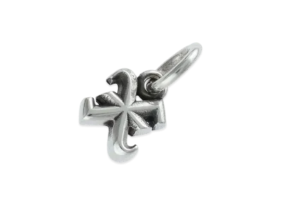 Chrome Hearts Alphabet Stack Charm X Initial Charm "Silver"