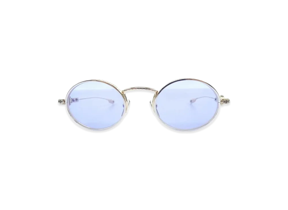 Chrome Hearts HONEY DIPPED Sunglasses "Gold/Silver/Blue"