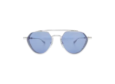 Chrome Hearts FREE RIDE Sunglasses "Silver/Blue"