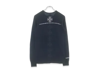Chrome Hearts CH Plus Back Print Thermal L/S T-shirt "Black"