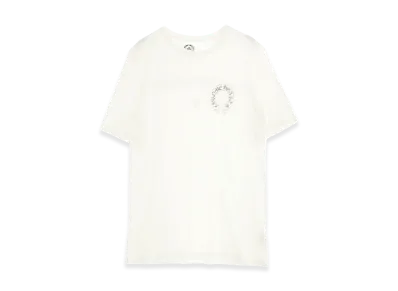 Chrome Hearts Horseshoe Back Scroll Label Print S/S T-Shirt "White"