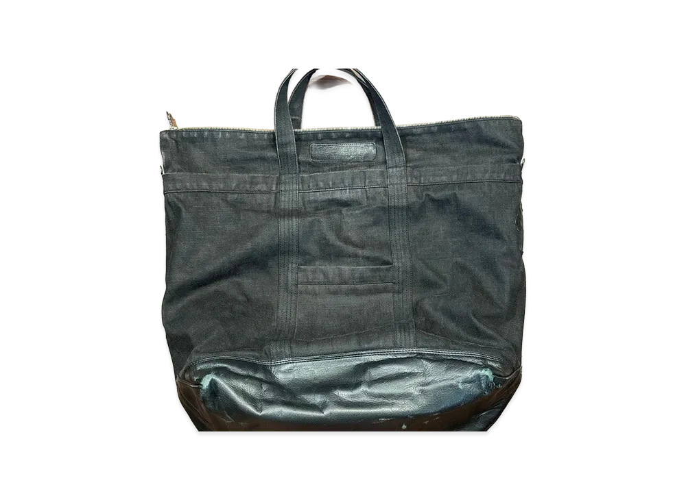 Chrome Hearts United Arrows 25th Anniversary Denim Tote Bag "Black"