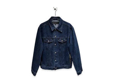 Chrome Hearts Motorbreath Silver Button Denim Jacket "Blue"