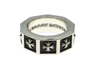Chrome Hearts Alphabet Block Ring Silver 925 "Silver"