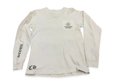 Chrome Hearts Seoul Limited CH Plus Print L/S T-Shirt "White"