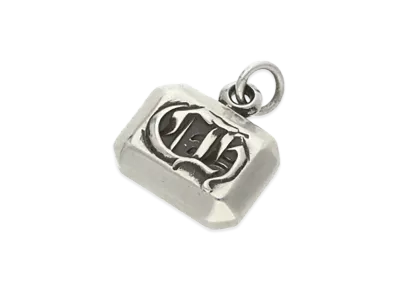 Chrome Hearts CH Emerald Cut Pendant "Silver"