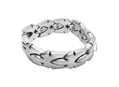 Chrome Hearts Large Fleur Knee Link Bracelet Silver 925 "Silver"