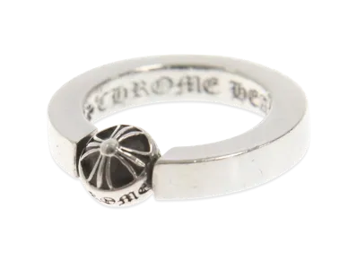 Chrome Hearts Beads In Band Ring Silver 925 "Silver"