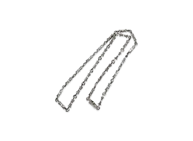 Chrome Hearts Tiny E Bar Necklace "Silver"
