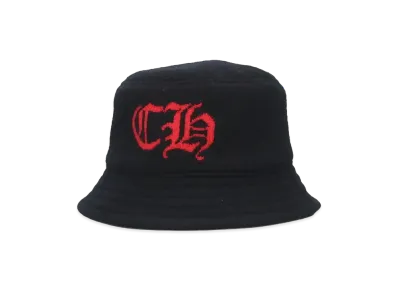 Chrome Hearts CH Logo Embroidery Bucket Hat "Black"