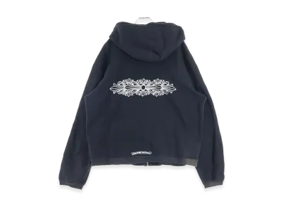 Chrome Hearts Old CH Plus Zip Hoodie "Black"