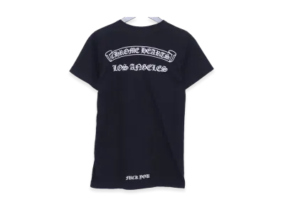 Chrome Hearts Los Angeles Exclusive Scroll Label Print S/S T-Shirt "Black"