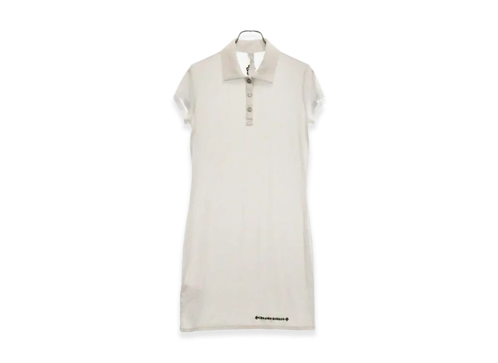 Chrome Hearts Y Not Dagger Embroidered Dress "White"